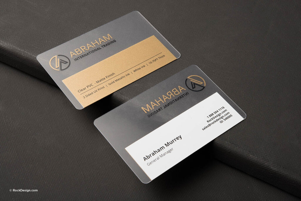luxury copper metal business card 54005 2