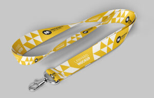 کارت آویز گردنی 9 Lanyard Mockup 1
