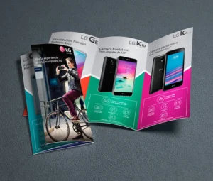 چاپ بروشور 1 بروشور شرکت ا ل جی