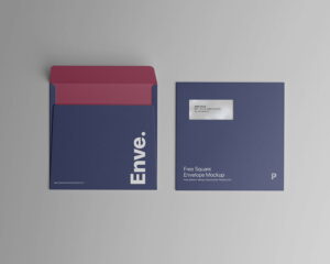 چاپ پاکت نامه 34 پاکت اختصاصی1 کوچیک چاپ کارو