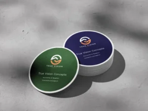 چاپ کارت ویزیت 14 کارت ویزیت 3 دایره