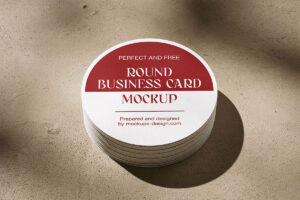 چاپ کارت ویزیت 15 کارت ویزیت 4 دایره