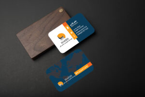 چاپ کارت ویزیت 1 کارت ویزیت لمینت براق 1.چاپ کارو