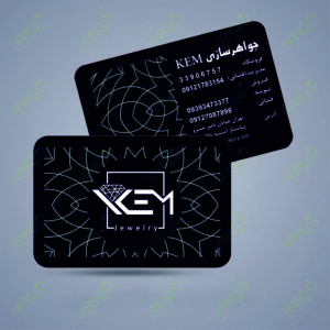 طراحی کارت ویزیت 20 کارت ویزیت لمینت براق 6.چاپ کارو